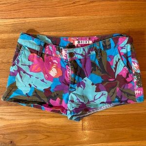 Roxy Floral Shorts Juniors 7